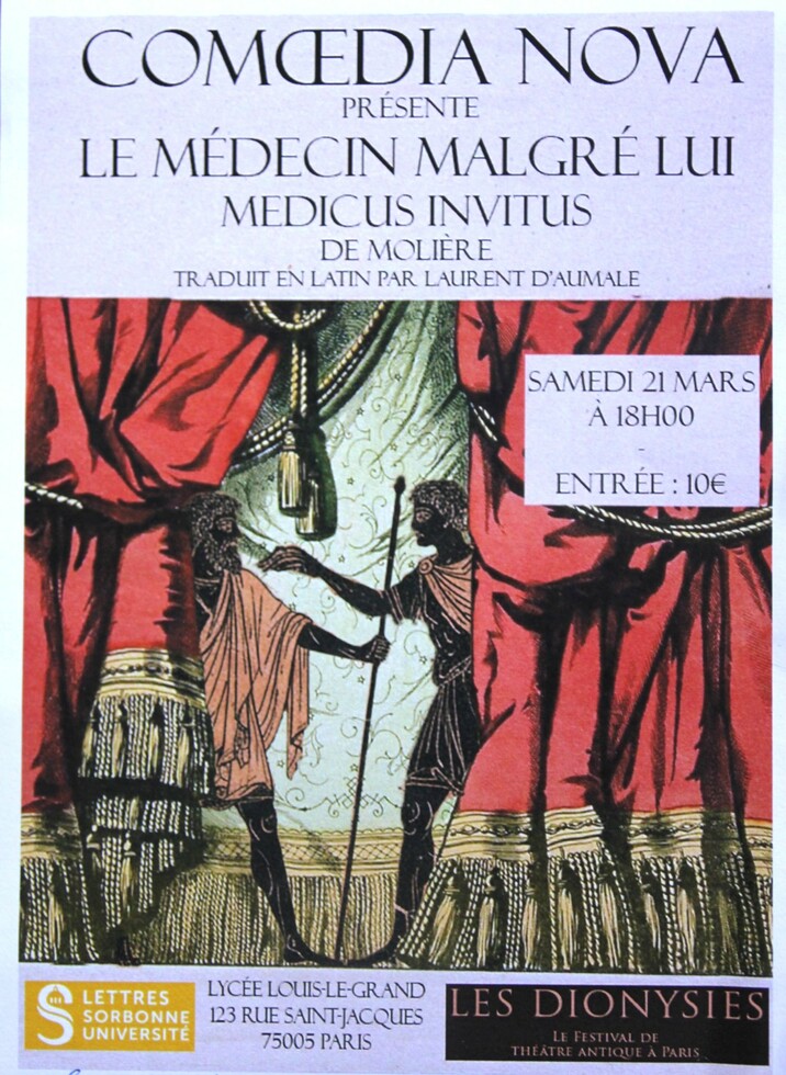 Un spectacle  de Molière en latin ! 