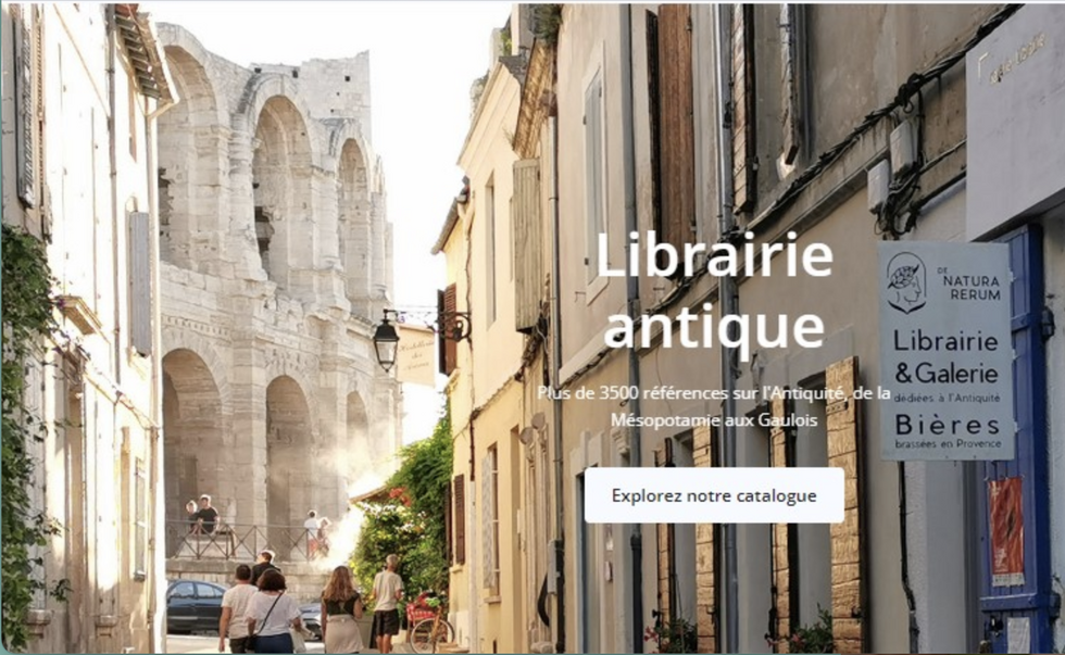 Un coup de pouce à la Librairie Antique De Natura Rerum à Arles ? 
